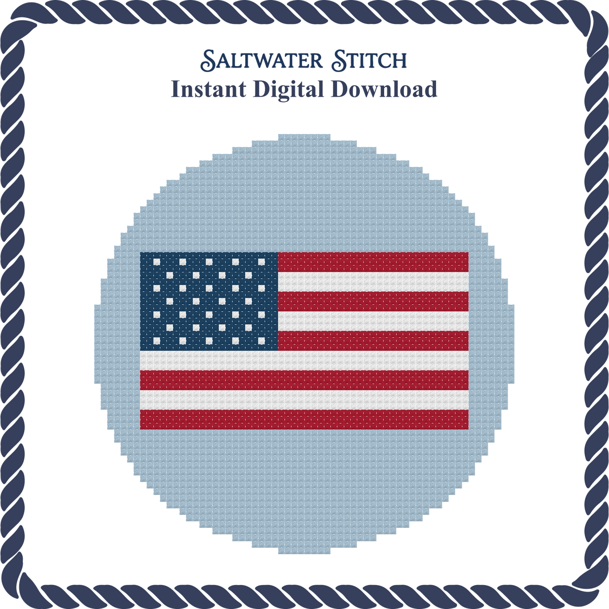 American Flag Ornament