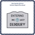 MA Welcome Sign - Duxbury