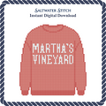 Martha's Vineyard Sweatshirt (Red)