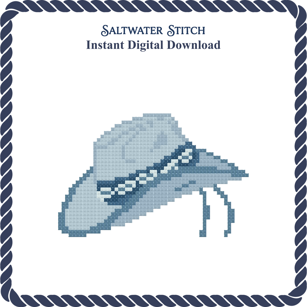 Light Blue Cowboy Hat