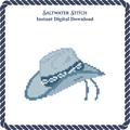 Light Blue Cowboy Hat
