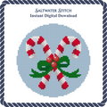 Candy Canes Christmas Ornament