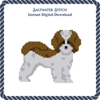 Fluffy Dog (Brown and White)