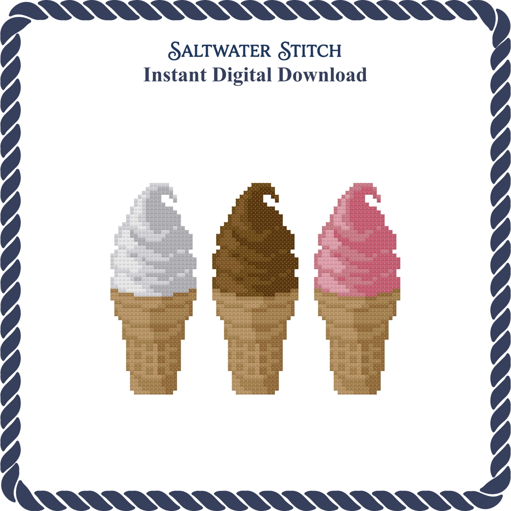 3 Cones Neopolitan