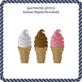 3 Cones Neopolitan