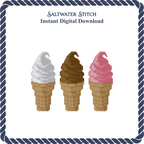 3 Cones Neopolitan