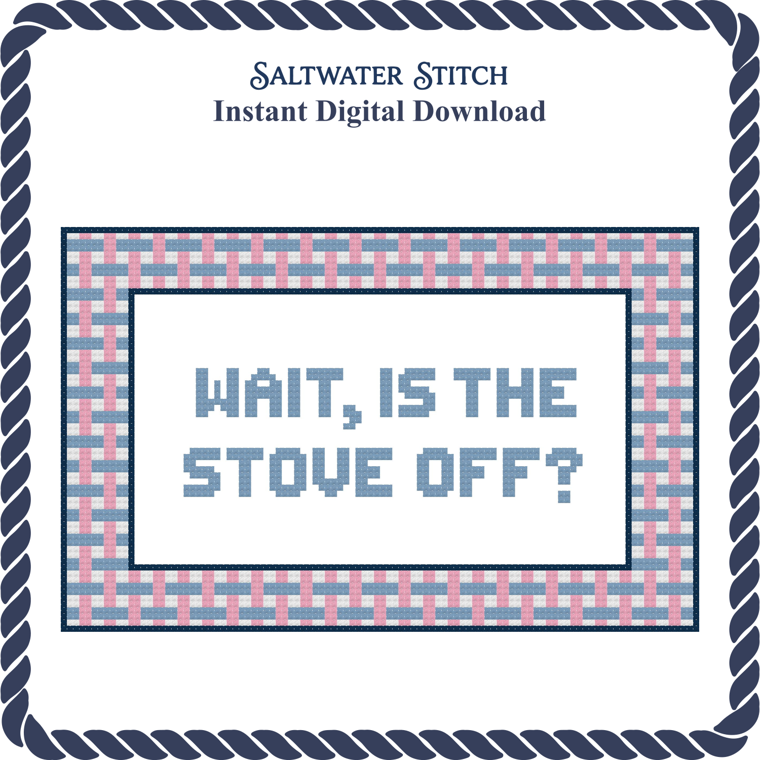 WAIT, IS THE STOVE OFF?