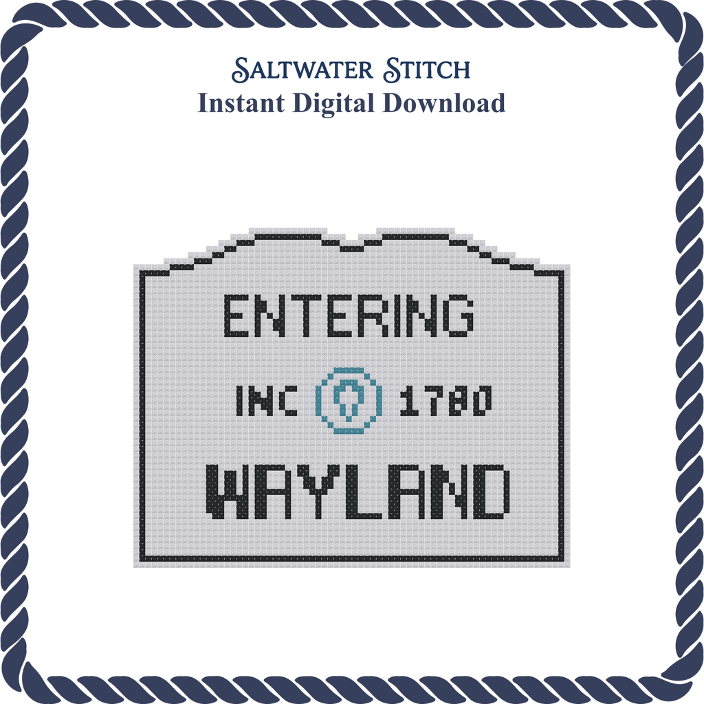 MA Welcome Sign - Wayland