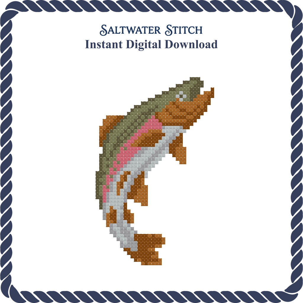 Jumping Rainbow Trout