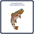 Jumping Rainbow Trout
