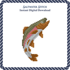 Jumping Rainbow Trout