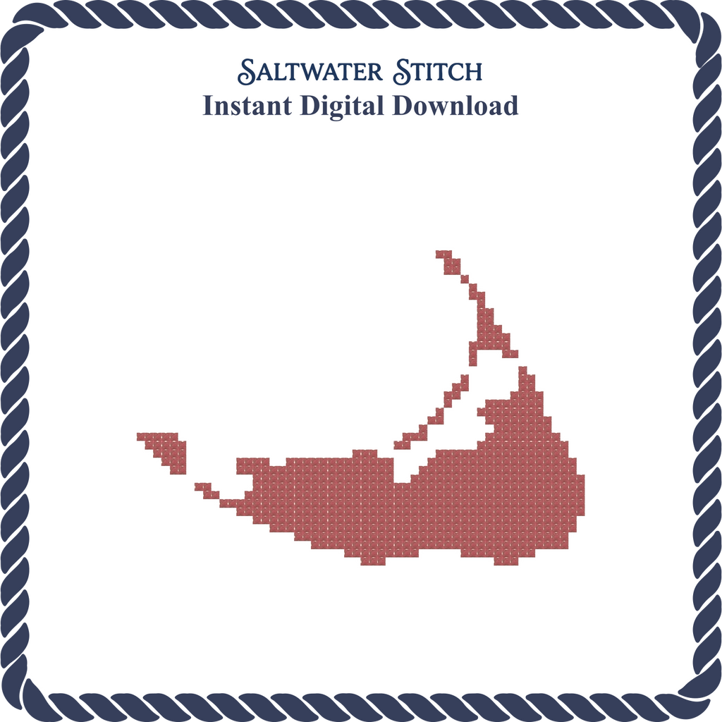 Nantucket Red Outline