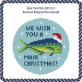 Mahi-Mahi Christmas Ornament