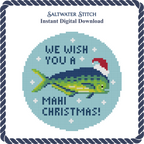 Mahi-Mahi Christmas Ornament