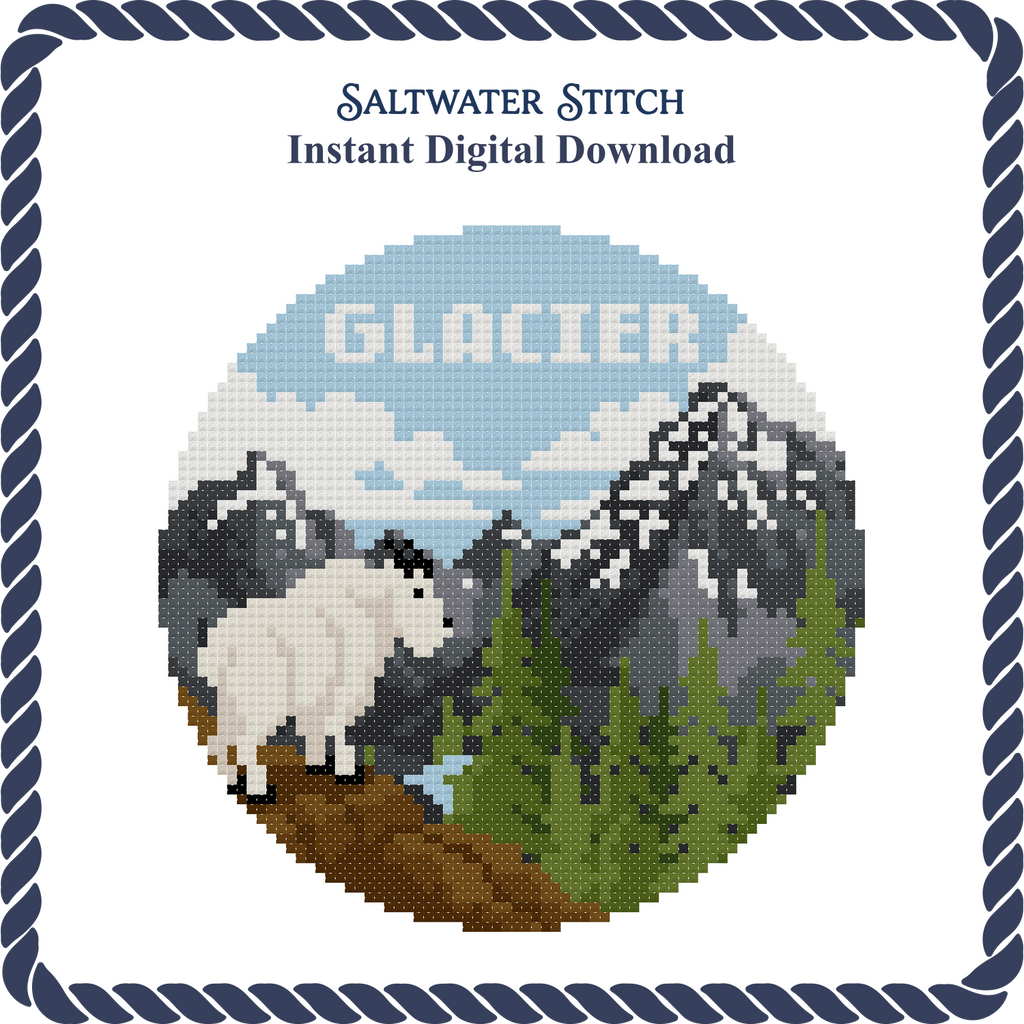 Glacier National Park Ornament
