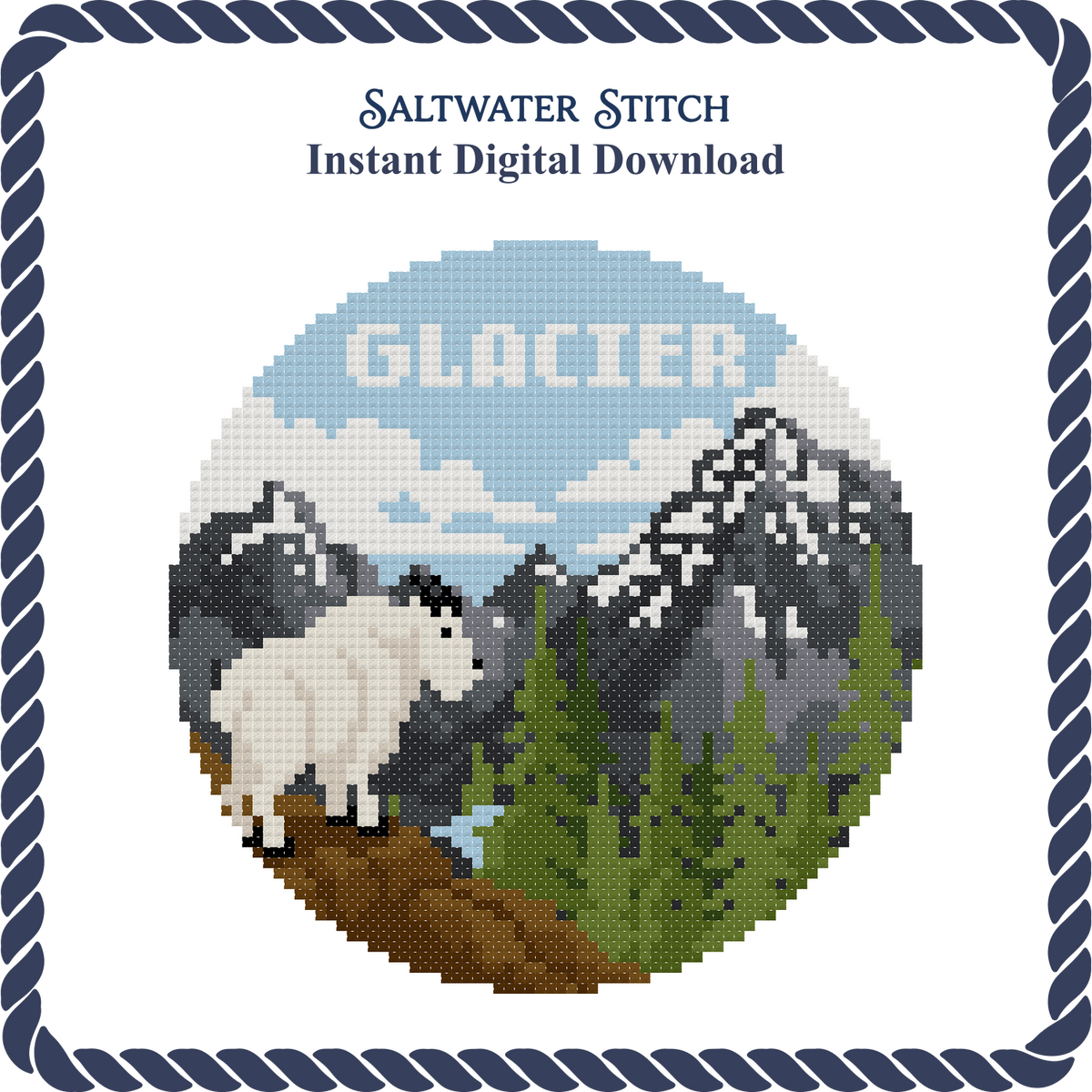 Glacier National Park Ornament