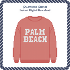 Palm Beach Sweatshirt (Red)