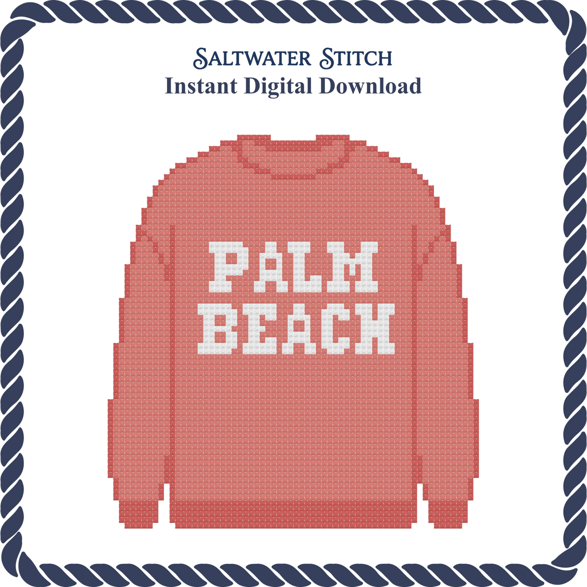 Palm Beach Sweatshirt (Red)