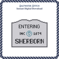 MA Welcome Sign - Sherborn