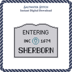 MA Welcome Sign - Sherborn