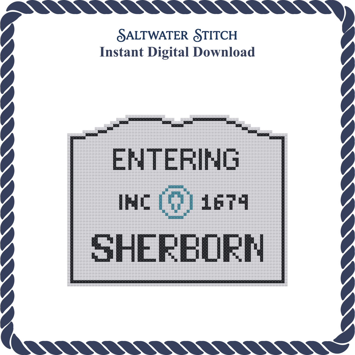 MA Welcome Sign - Sherborn