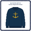 Anchor Sweater (Navy)