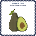 Avocado Cut in Half