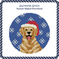 Golden Retriever Christmas Ornament