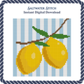Lemon on Stripes
