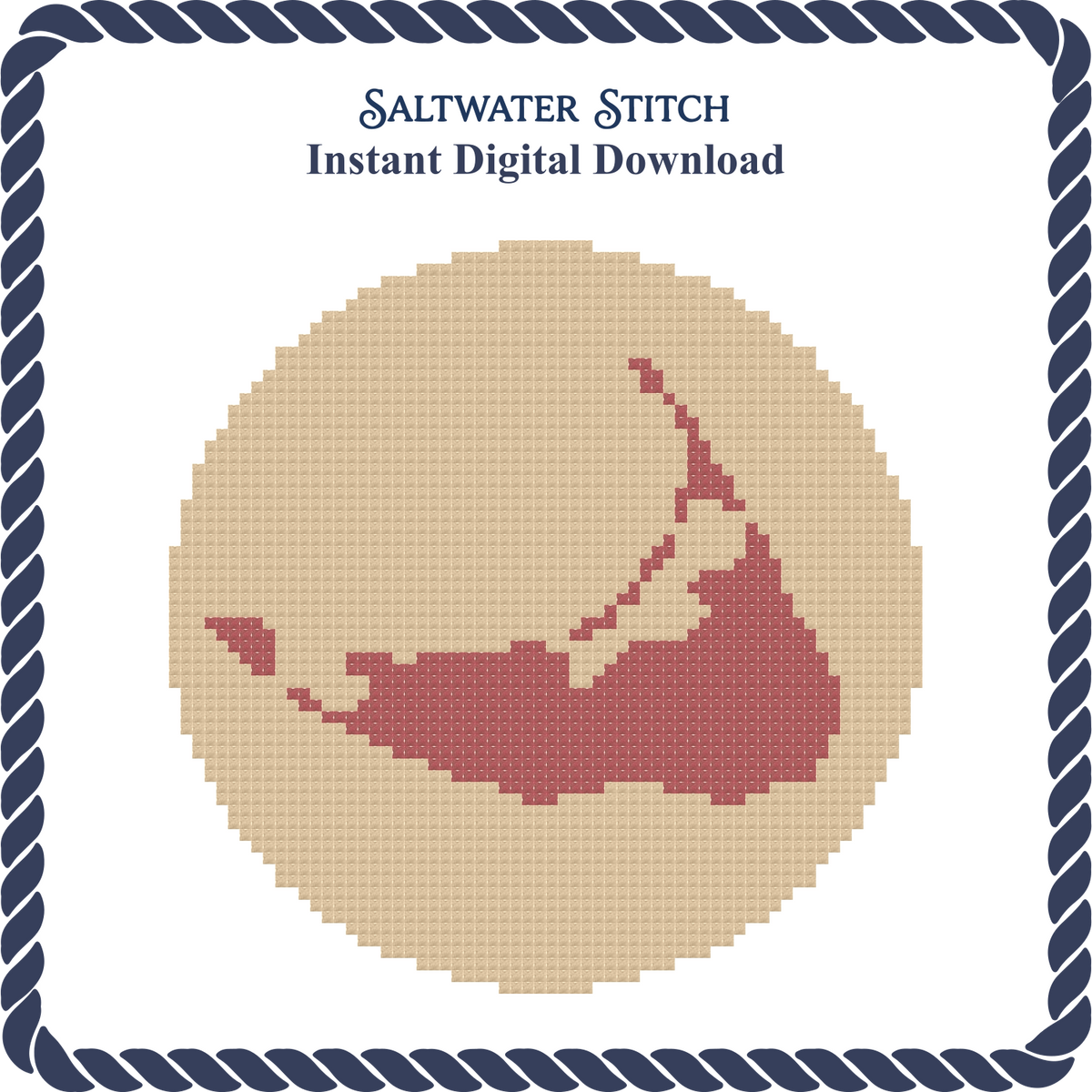 Nantucket Island Ornament 2