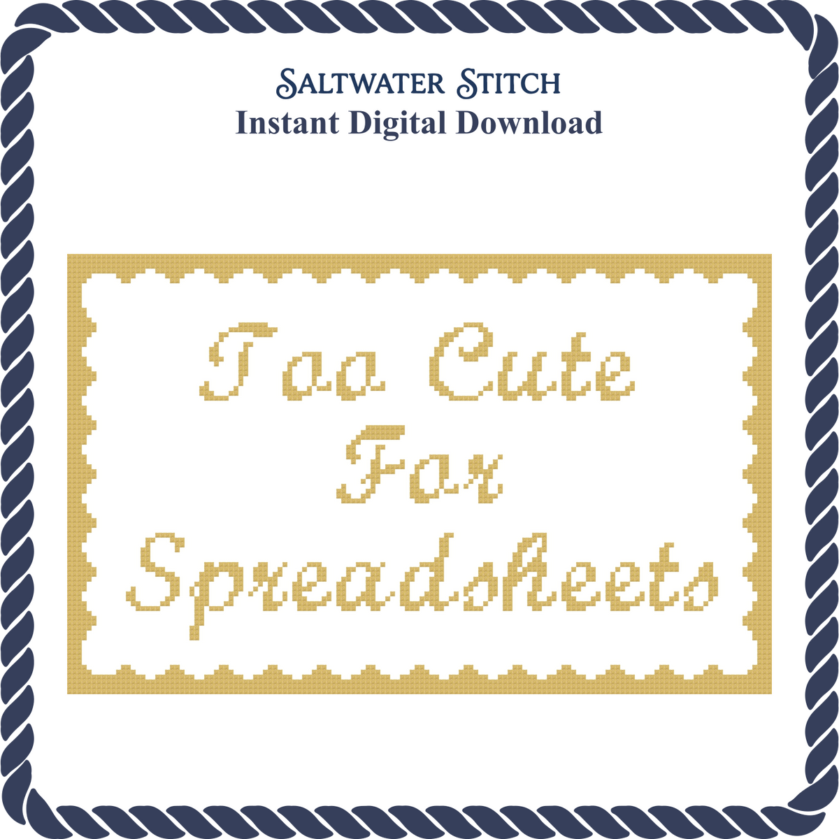 Too Cute For Spreadsheets