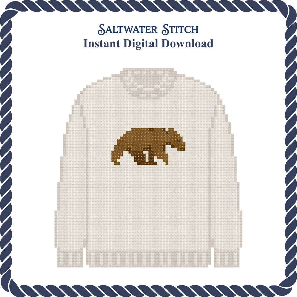 Bear Sweater (Cream)