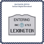 MA Welcome Sign - Lexington