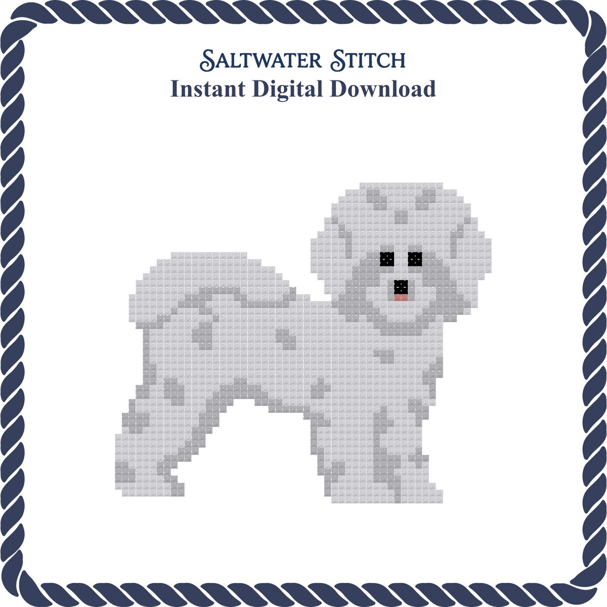 Fluffy Dog (White)