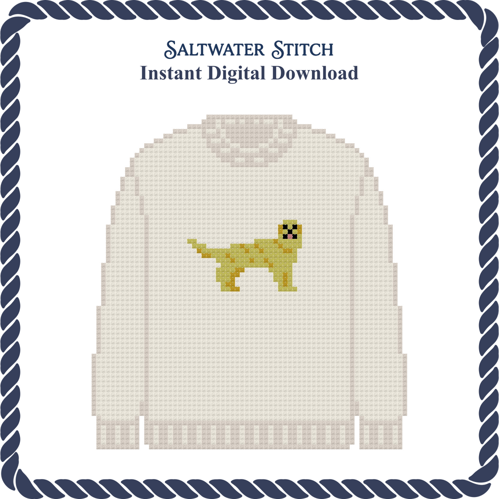Golden Retriever Sweater (Cream)