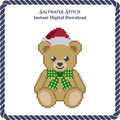 Teddy Bear With Santa Hat