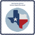 Texas Outline Ornament