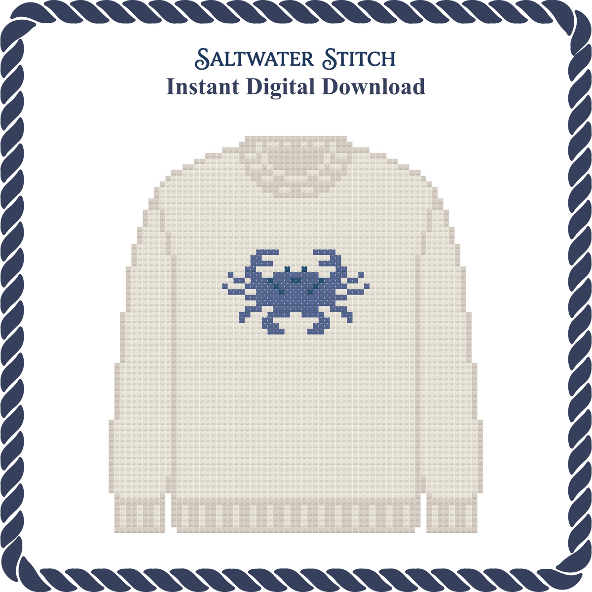 Crab Sweater (Cream)