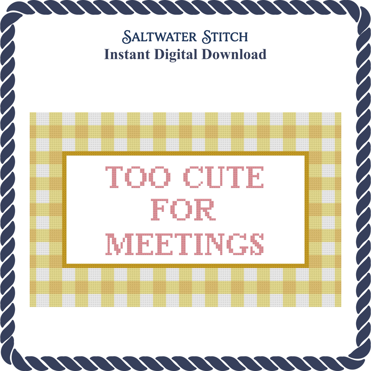 Too Cute For Meetings