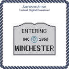 MA Welcome Sign - Winchester