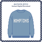 Hamptons Sweatshirt (Blue)
