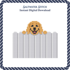 Puppy on a Fence