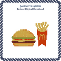 McDonalds Fries and Burger