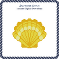Lemon Scallop Shell