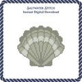 Beaver Scallop Shell