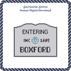 MA Welcome Sign - Boxford