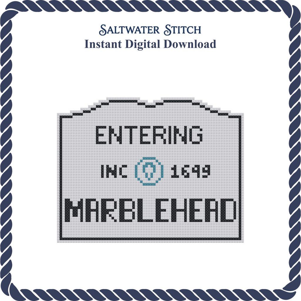 MA Welcome Sign - Marblehead
