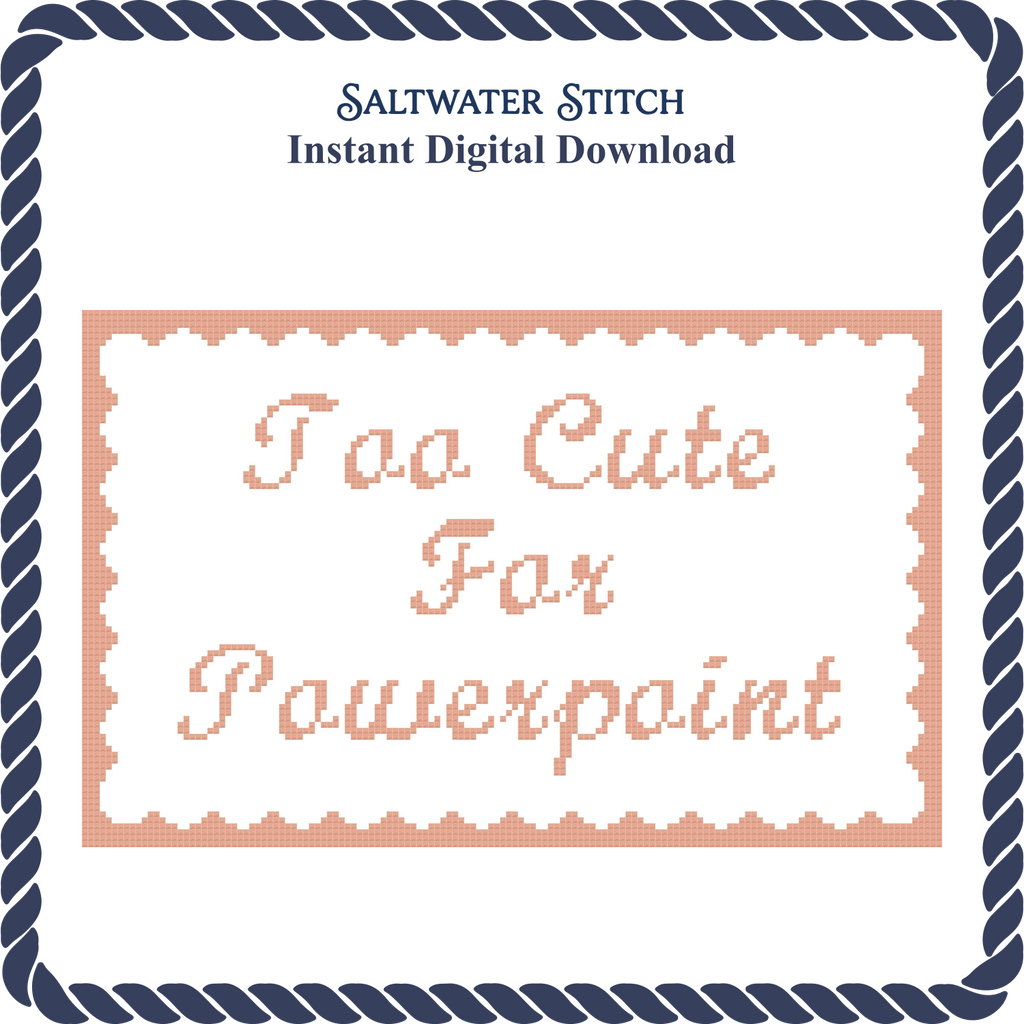 Too Cute For Powerpoint
