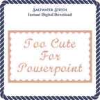Too Cute For Powerpoint