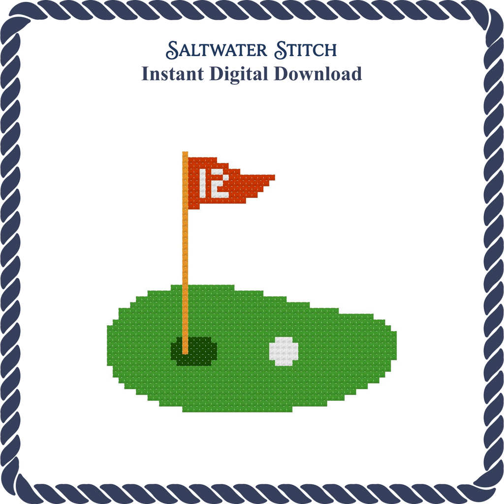 Golf Green Flag